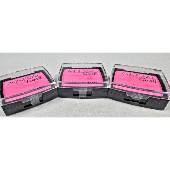 L.A. Colors Tickled Pink Blush CMB873 3-Pack • Silky Buildable Cheek Color - Picture 5 of 6